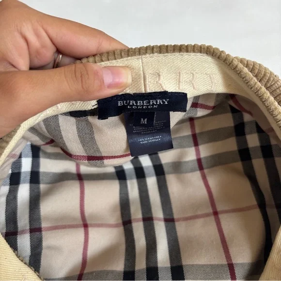 Burberry Corduroy Beret - Picture 5 of 5